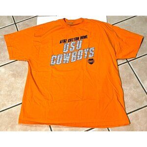 OSU Cowboys shirt mens 2XL AT&T Cotton Bowl Oklahoma 289c short sleeve orange